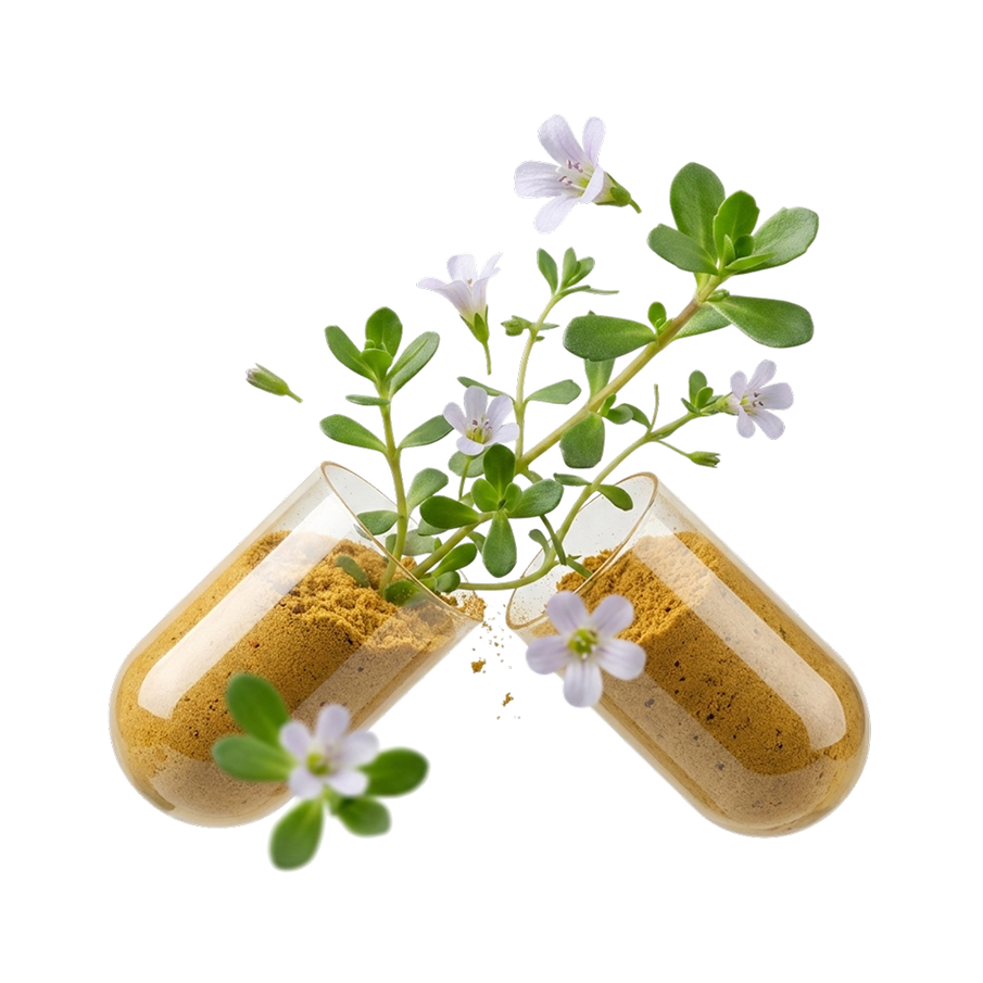 Koya Organics Bacopa Monnieri inside capsule