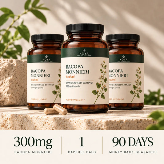 Bacopa Monnieri (Brahmi) - Daily Memory Support