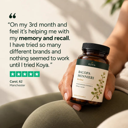 Bacopa Monnieri (Brahmi) - Daily Memory Support